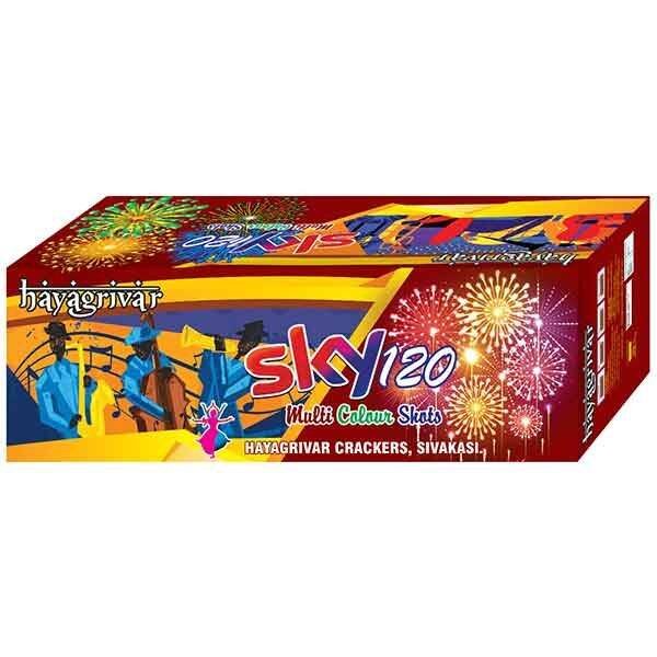120 Shot Multi Colour